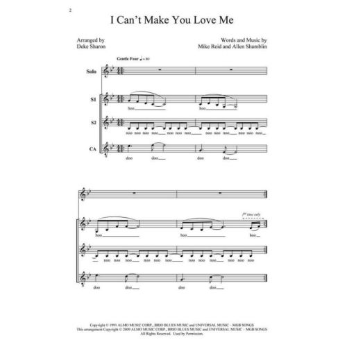 I Can't Make You Love Me