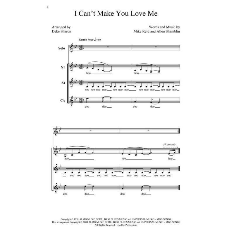 I Can't Make You Love Me