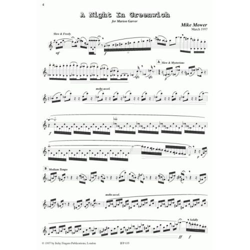 Mower, Mike - A Night in Greenwich