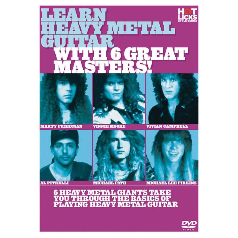 Learn Heavy Metal Guitar with 6 Great Masters!