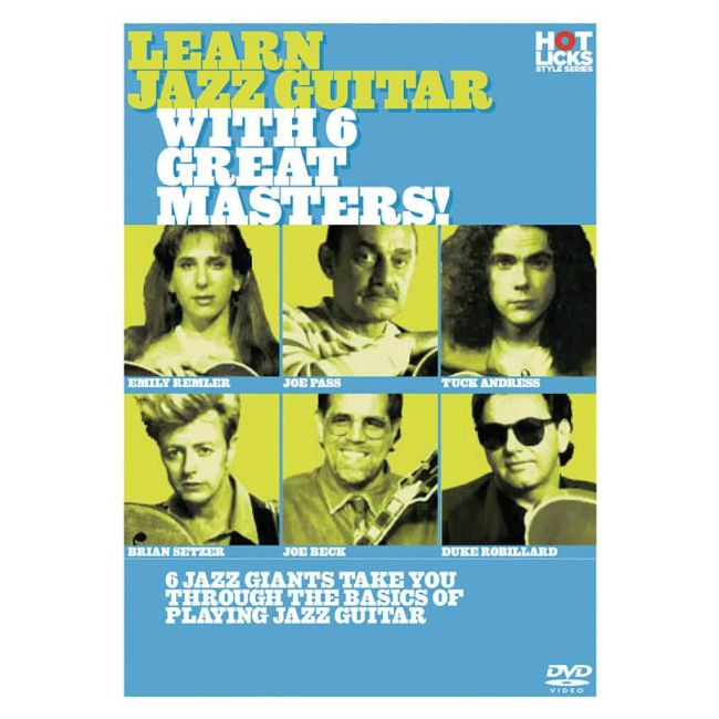 Learn Jazz Guitar with 6 Great Masters!
