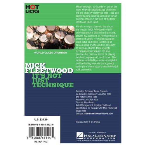 Mick Fleetwood - It's Not Just Technique