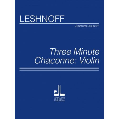 Leshnoff, Jonathan - Three...