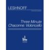Leshnoff, Jonathan - Three Minute Chaconne: Violoncello