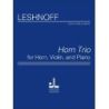 Leshnoff, Jonathan - Horn Trio