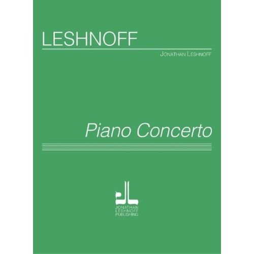 Leshnoff, Jonathan - Piano...