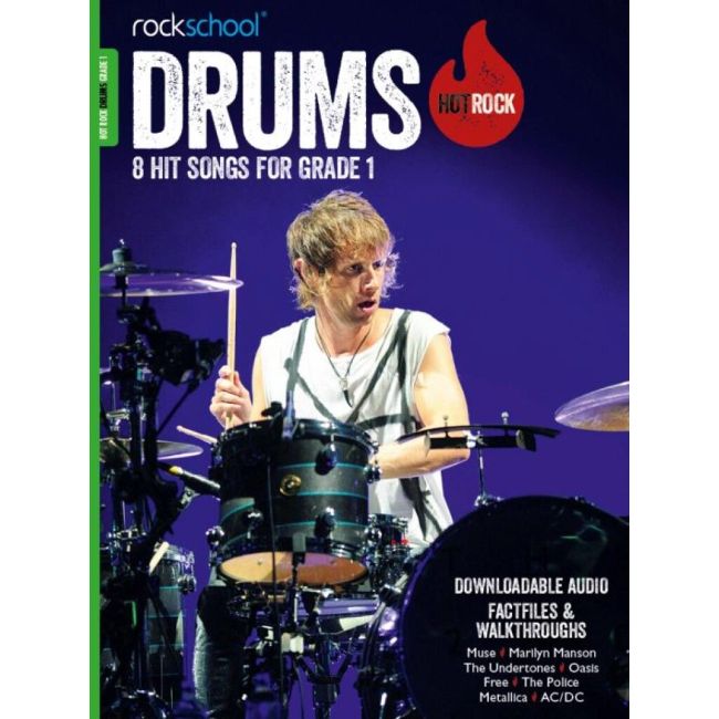 Rockschool: Hot Rock Drums - Grade 1