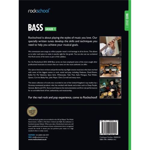 Rockschool Bass - Grade 1 (2012)