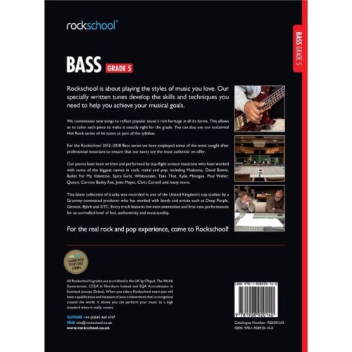 Rockschool Bass - Grade 5 (2012)