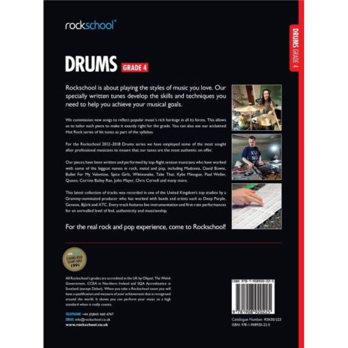 Rockschool Drums - Grade 4 (2012-2018)