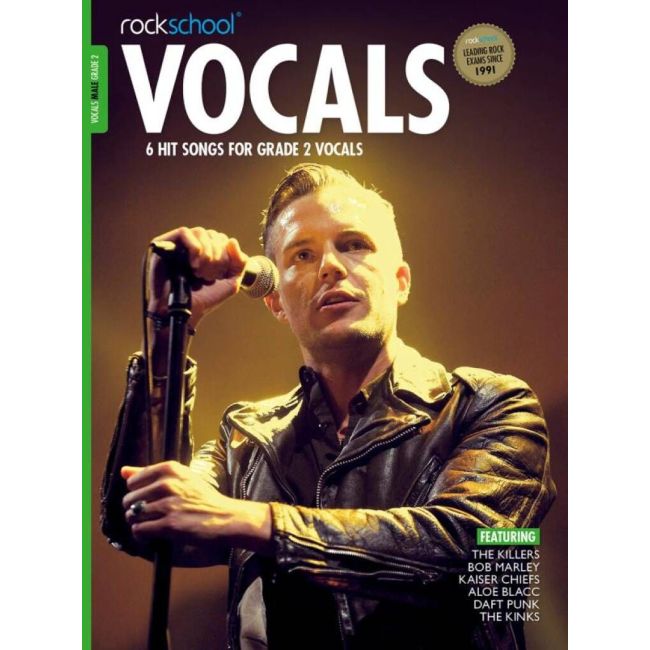 Rockschool: Vocals Grade 2 - Male 2014-2017