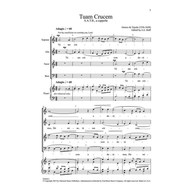 Tejeda, Alonso de - Tuam Crucem