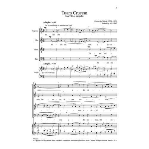 Tejeda, Alonso de - Tuam Crucem