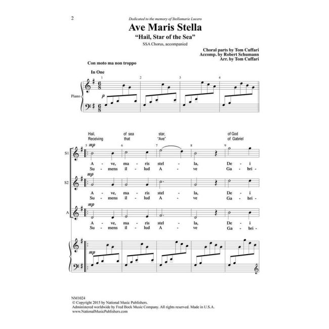 Cuffari, Tom - Ave Maris Stella
