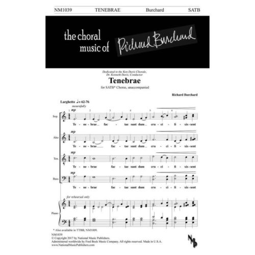 Burchard, Richard - Tenebrae