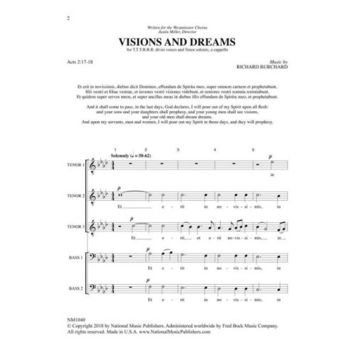Burchard, Richard - Visions and Dreams
