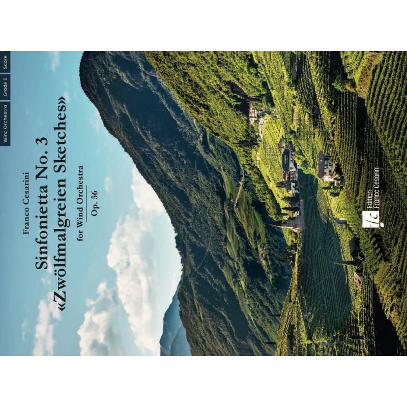 Cesarini, Franco - Sinfonietta No. 3 "Zwölfmalgreien Sketches" Op. 56