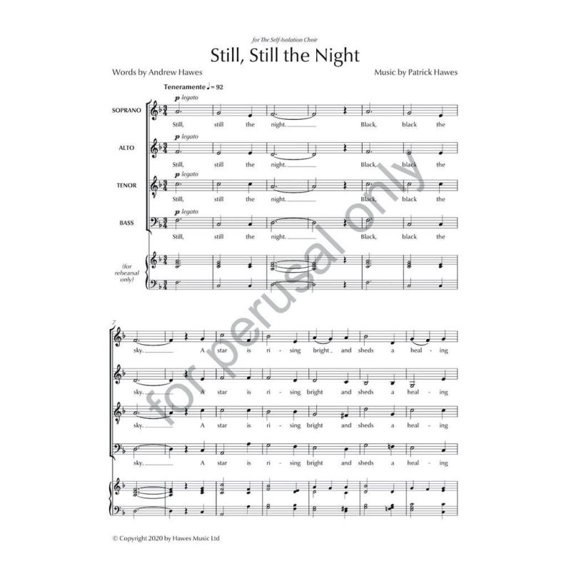 Patrick Hawes - Still, Still The Night