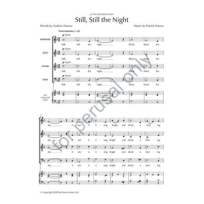 Patrick Hawes - Still, Still The Night
