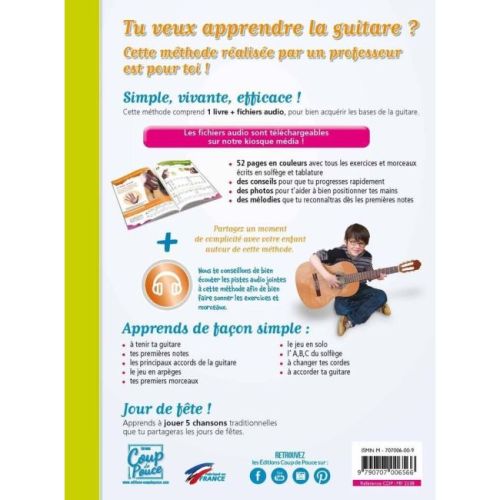 Roux, Denis - Le P'tit Coup de Pouce Guitare Volume 1
