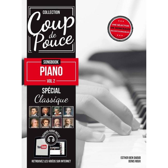 Daoud & Roux - Coup de Pouce Songbook Piano Vol. 2