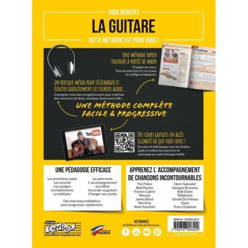 Ghuzel & Roux - Coup de Pouce Guitare Acoustique Volume 1