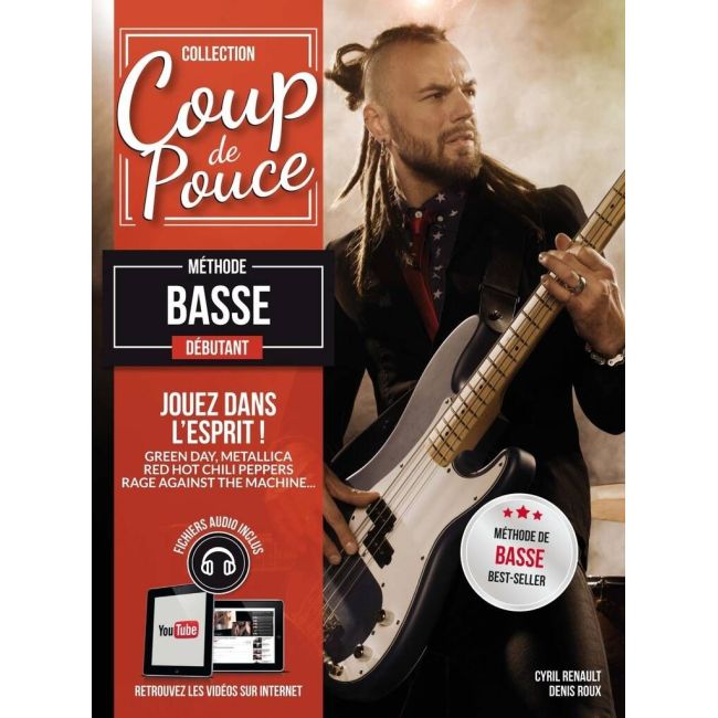 Roux, Denis - Coup De Pouce Debutant Basse Vol. 1