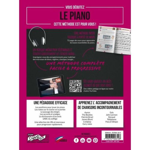 Roux, Denis - Coup de pouce piano vol.1