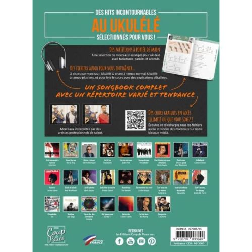 Coup de Pouce Songbook Ukulele Vol. 1