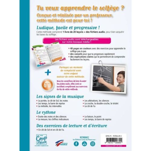 P'tit Coup de pouce débutant Solfège