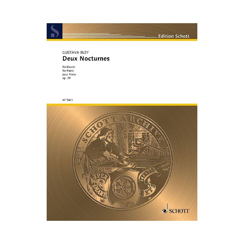 Bley, Gustava - Deux Nocturnes op. 29