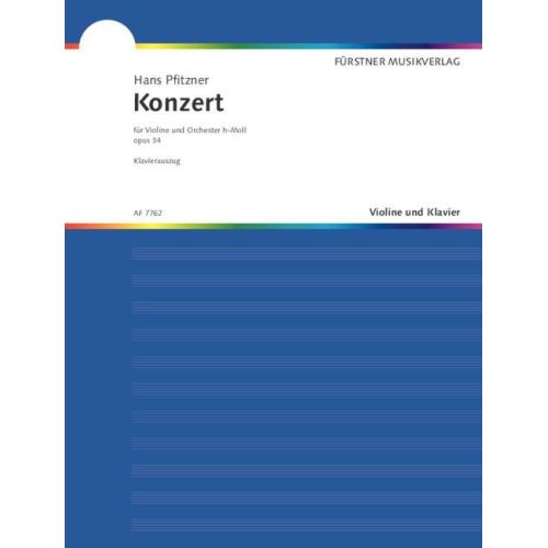 Pfitzner, Hans - Concerto...