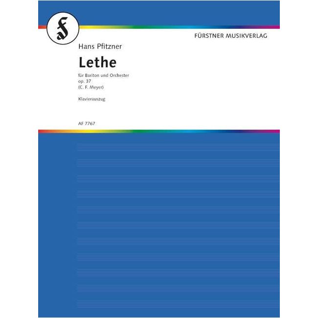 Pfitzner, Hans - Lethe op. 37