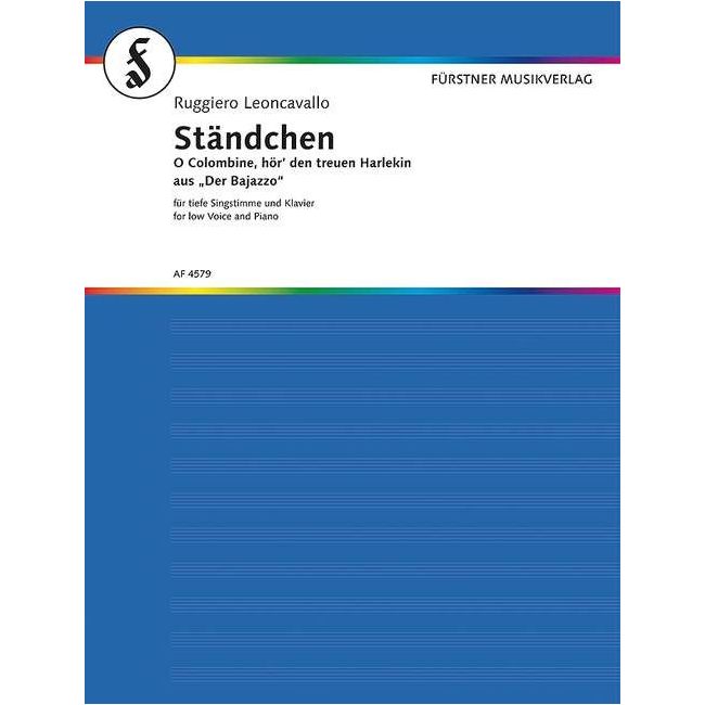 Leoncavallo, Ruggiero - Ständchen - Serenade
