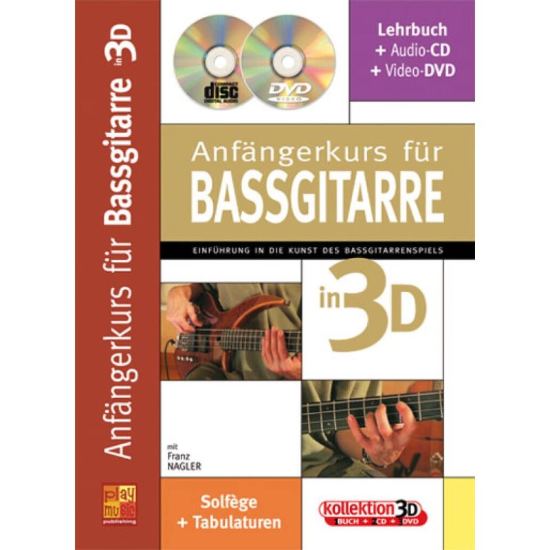 Nagler, Franz - Anfängerkurs für Bassgitarre in 3D