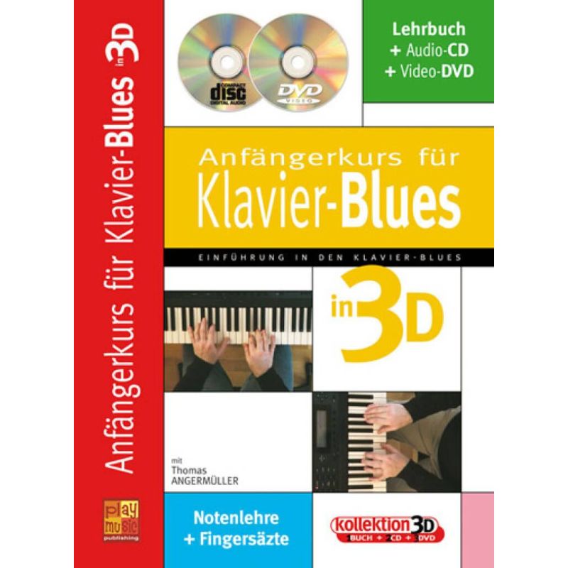 Angermüller, Thomas - Anfängerkurs für Klavier-Blues