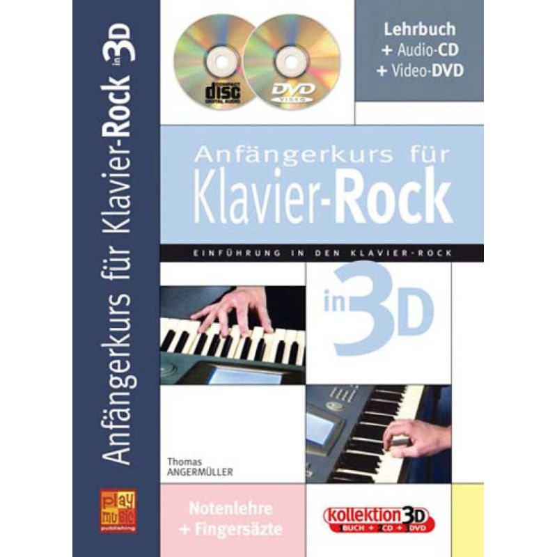 Angermüller, Thomas - Anfängerkurs für Klavier-Rock in 3D