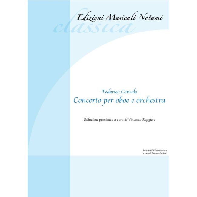 Consolo, Federico - Riduzione pianistica del concerto