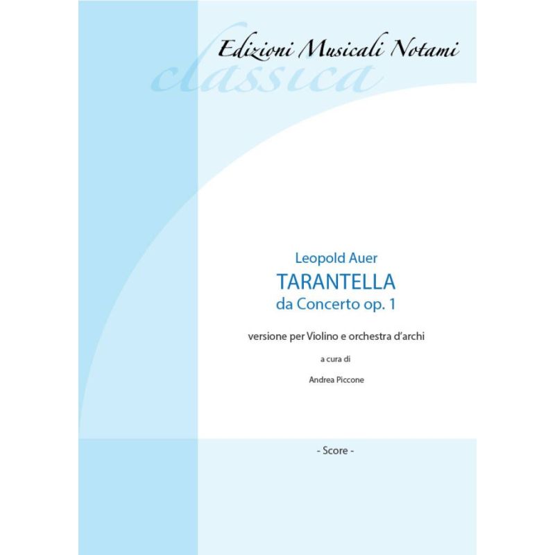 Auer, Leopold - Tarantella da concerto op.1