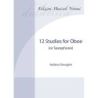 Travaglini, Stefano - 12 studies for oboe (or saxophone)