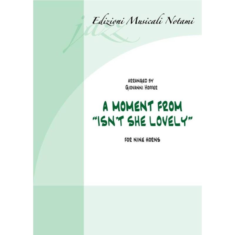 Hoffer, Giovanni - A Moment From Isn't She Lovely