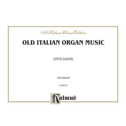 Old Italian Organ Music
