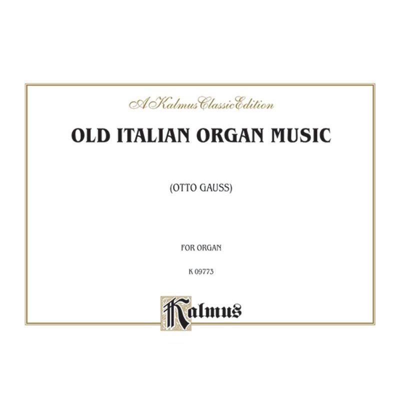 Old Italian Organ Music
