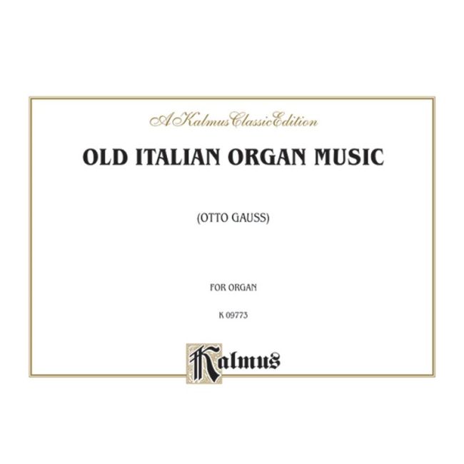 Old Italian Organ Music