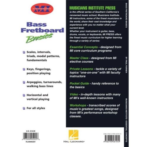 Farnen, Paul - Bass Fretboard Basics