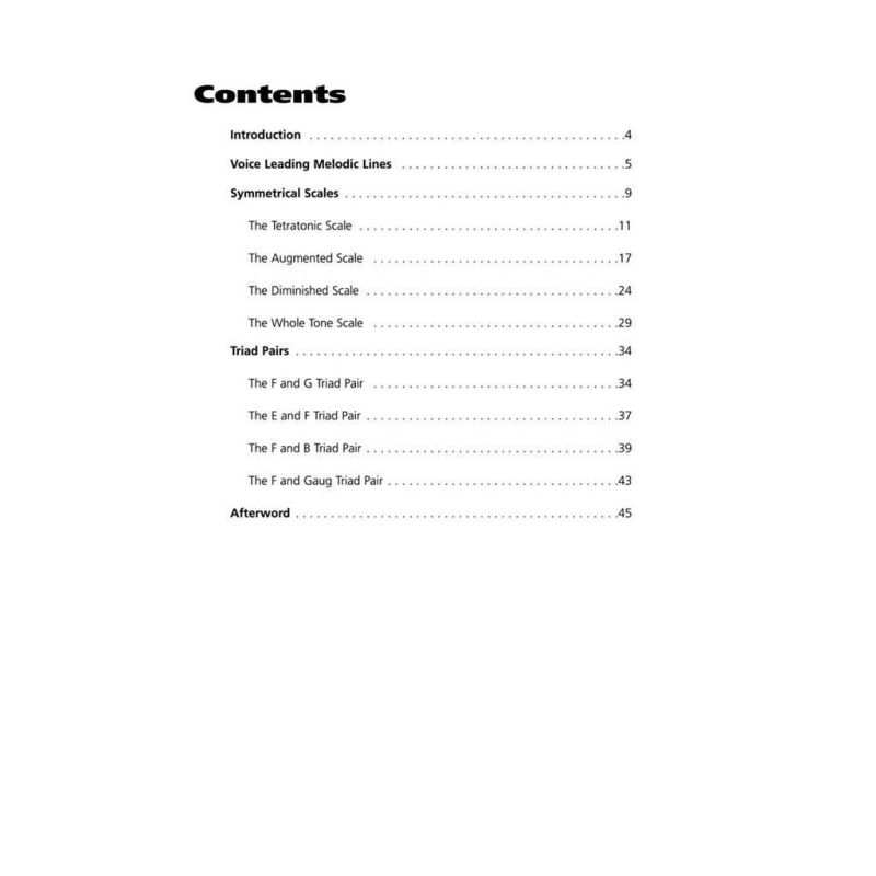 Modern Jazz Concepts for Guitar