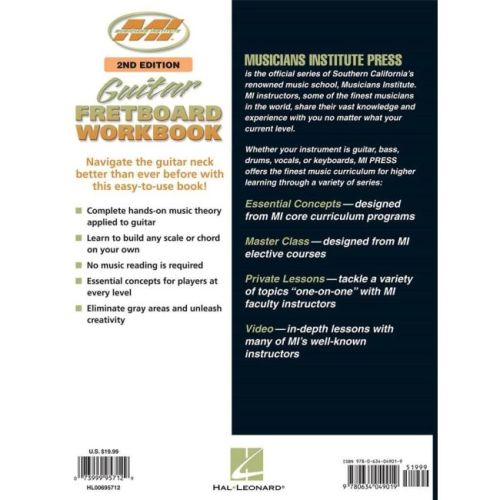 Tagliarino, Barrett - Guitar Fretboard Workbook