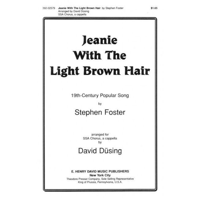 Foster, Stephen - Jeanie With The Light Brown Hair