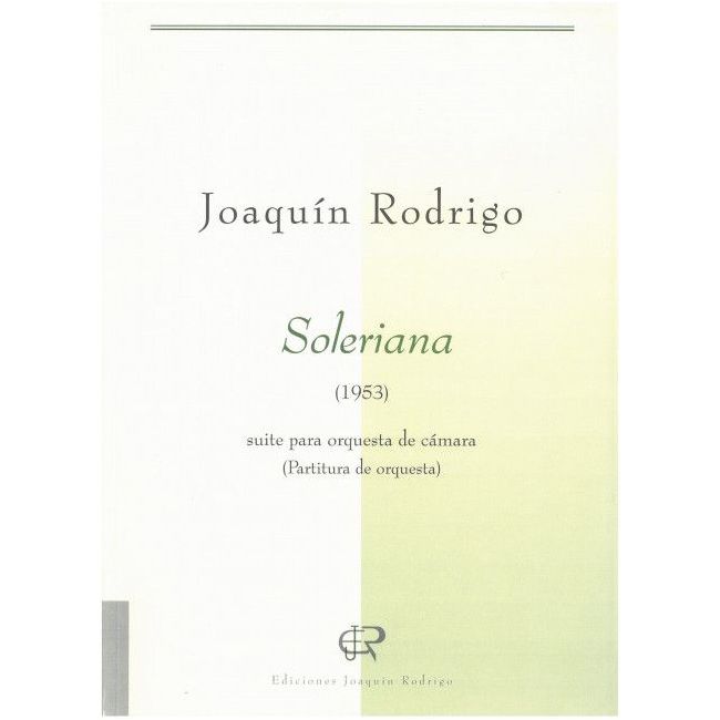 Rodrigo, Joaquín - Soleriana