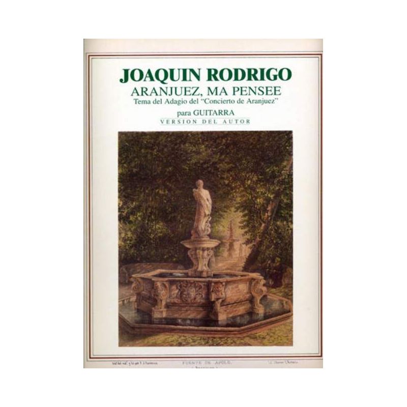 Rodrigo, Joaquín - Aranjuez, ma pensée